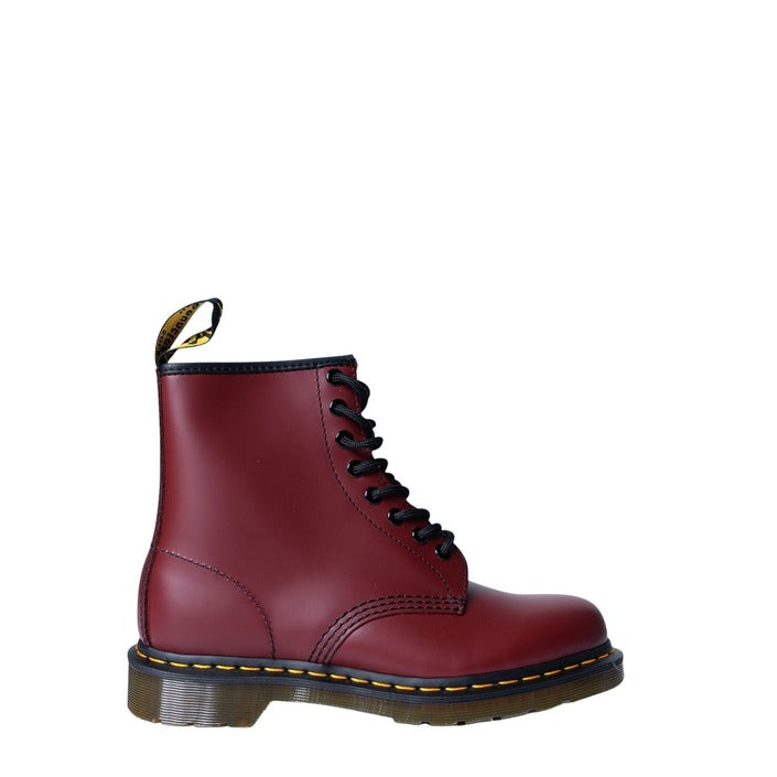 Dr. Martens 1460 8 Eye Lace Up Leather Boots Cherry Red