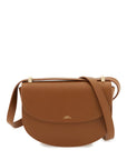 A.P.C. Geneve Leather Crossbody Bag Brown
