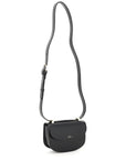 A.P.C. Genève Leather Mini Crossbody Bag Black
