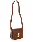 A.P.C. Grace Leather Mini Bag Brown