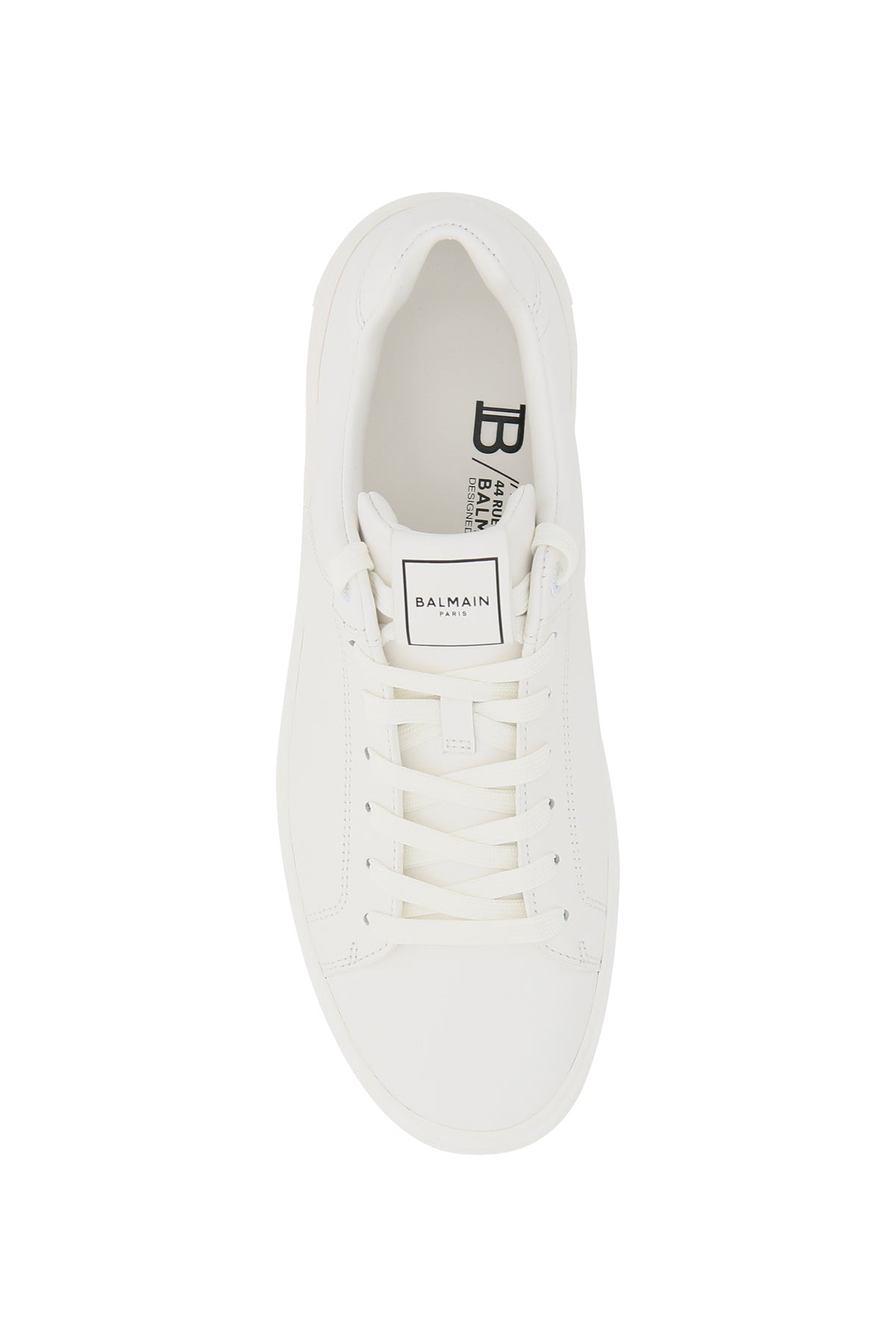 Balmain B-Court Smooth Leather Sneakers White