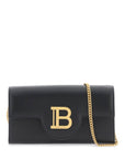 Balmain B-Buzz Crossbody Leather Mini Bag Black