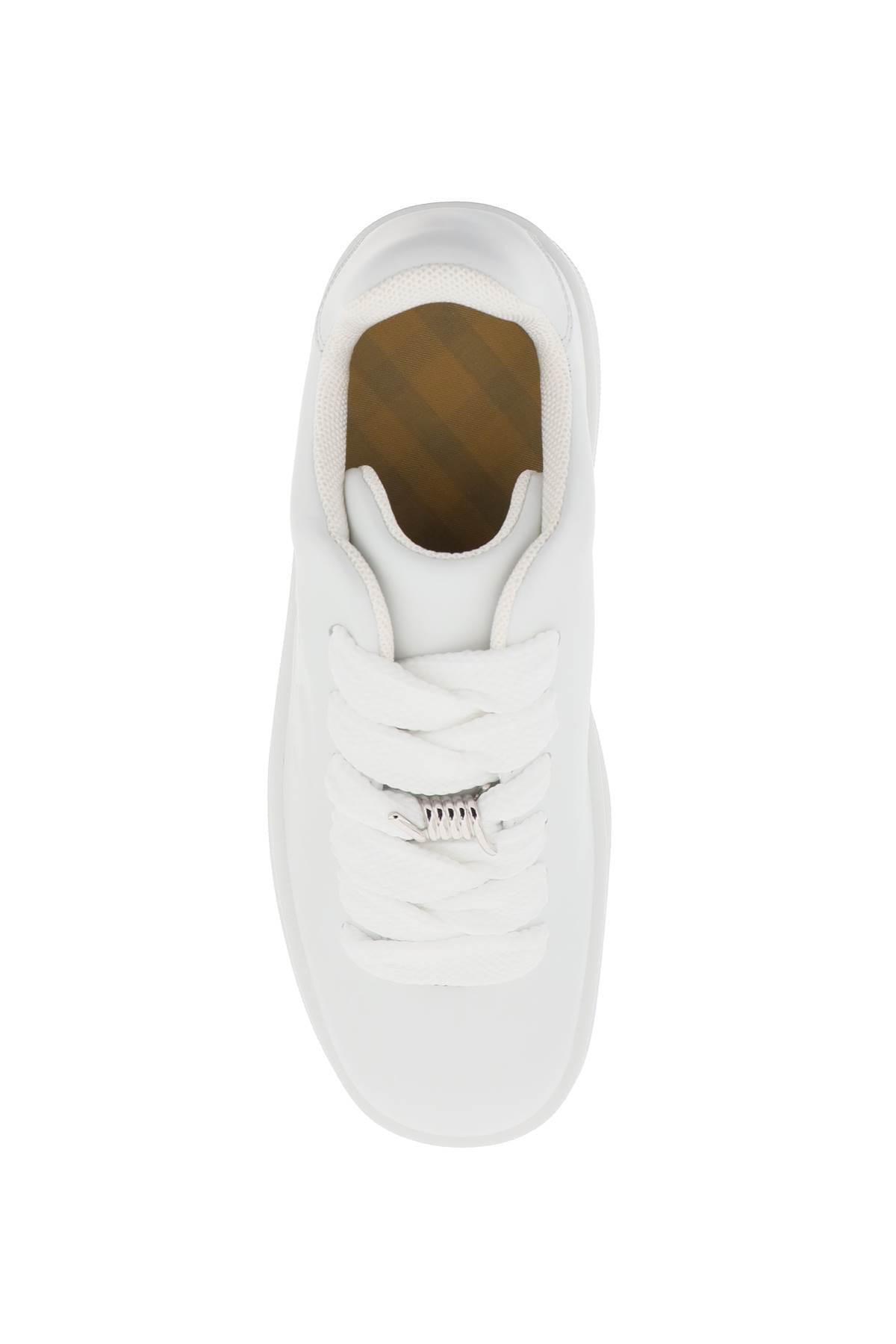 Burberry Storage Box Leather Sneakers White