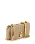 Burberry Quilted Leather Mini 'Lola' Bag Beige