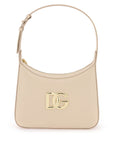 Dolce & Gabbana 3.5 Smooth Leather Shoulder Bag Cream
