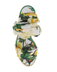 Dolce & Gabbana Floral Espadrilles Wedge Sandals