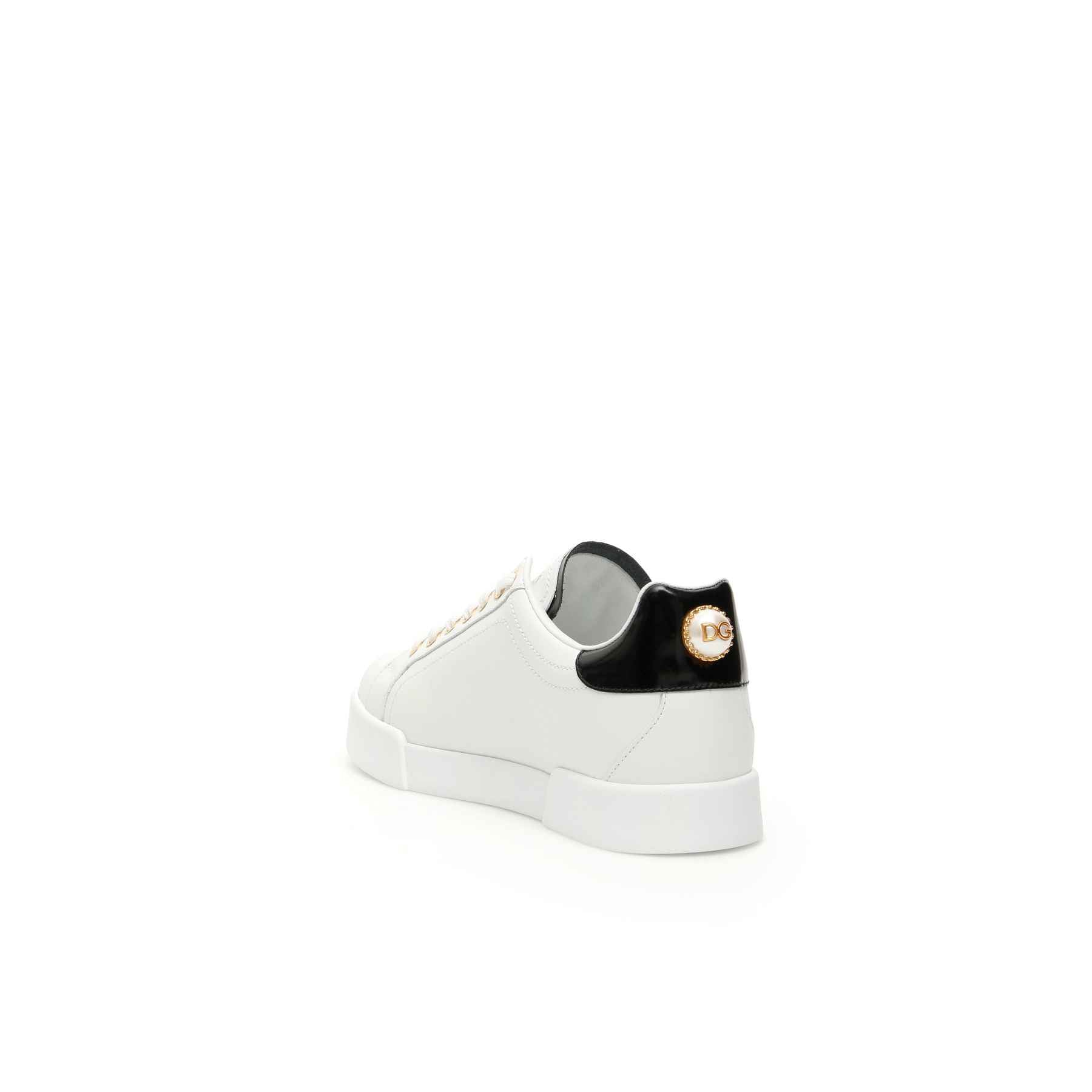 Dolce &amp; Gabbana Portofino Sneakers With Pearl White