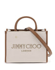 Jimmy Choo Avenue S Tote Bag Cream