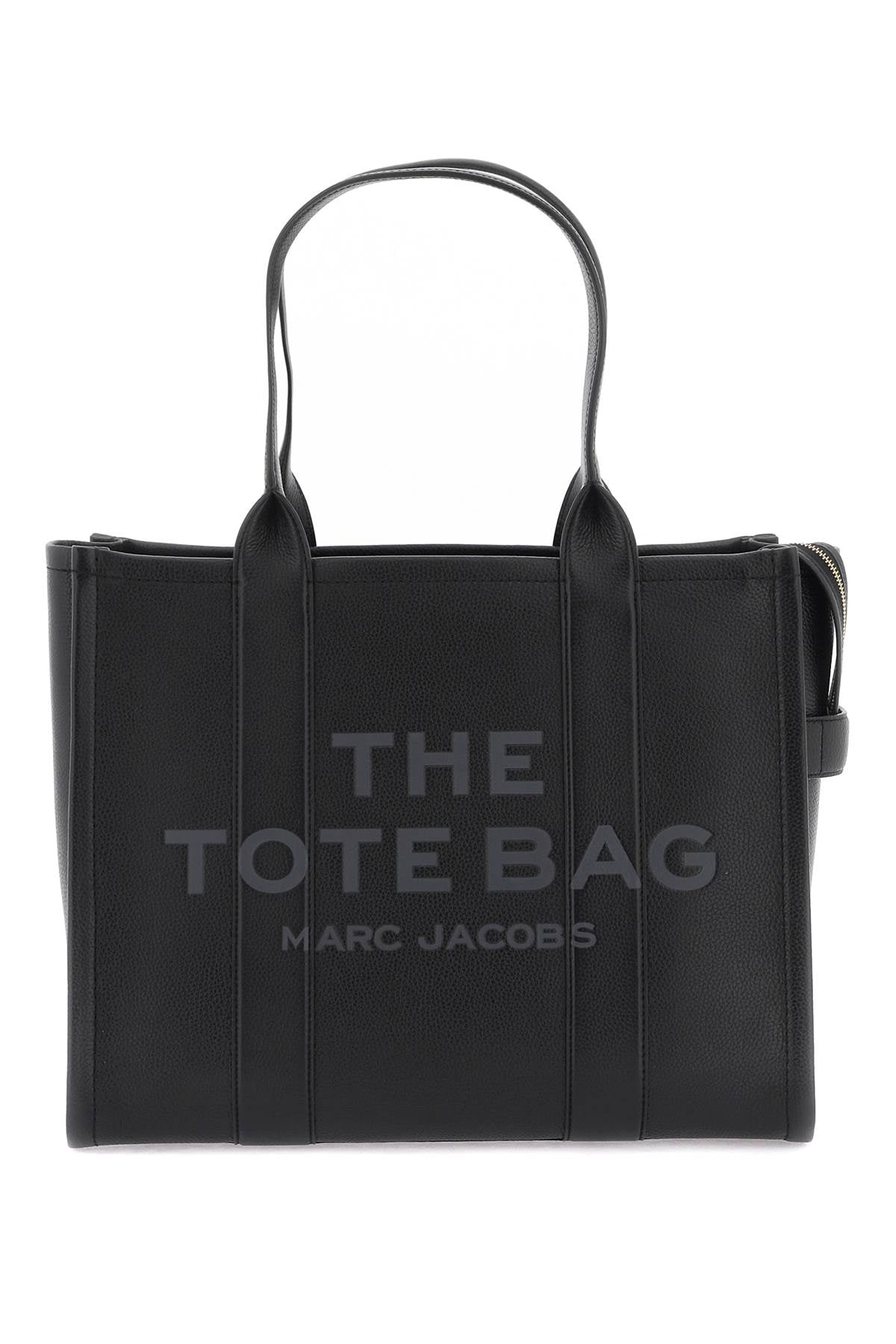 Marc Jacobs The Leather Large Tote Bag Black