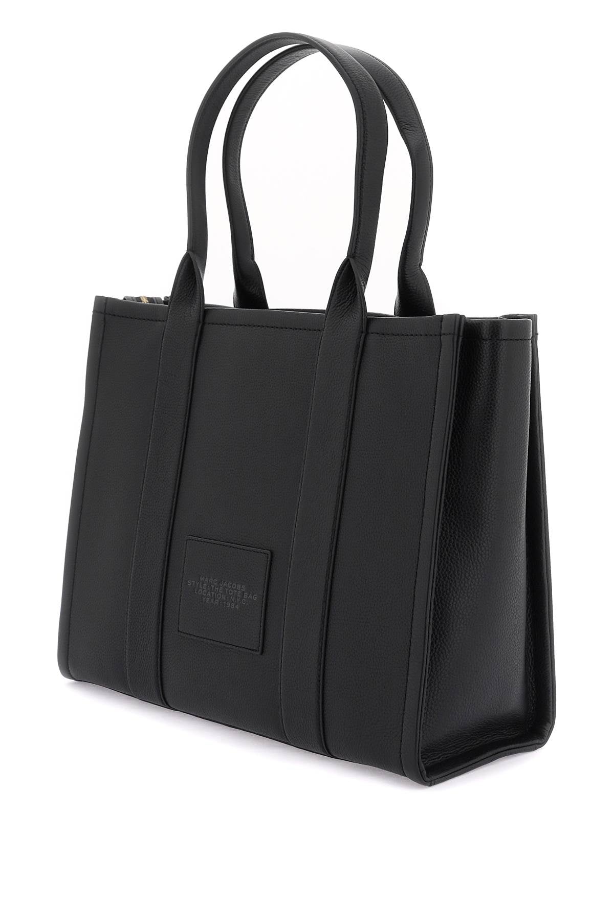 Marc Jacobs The Leather Large Tote Bag Black