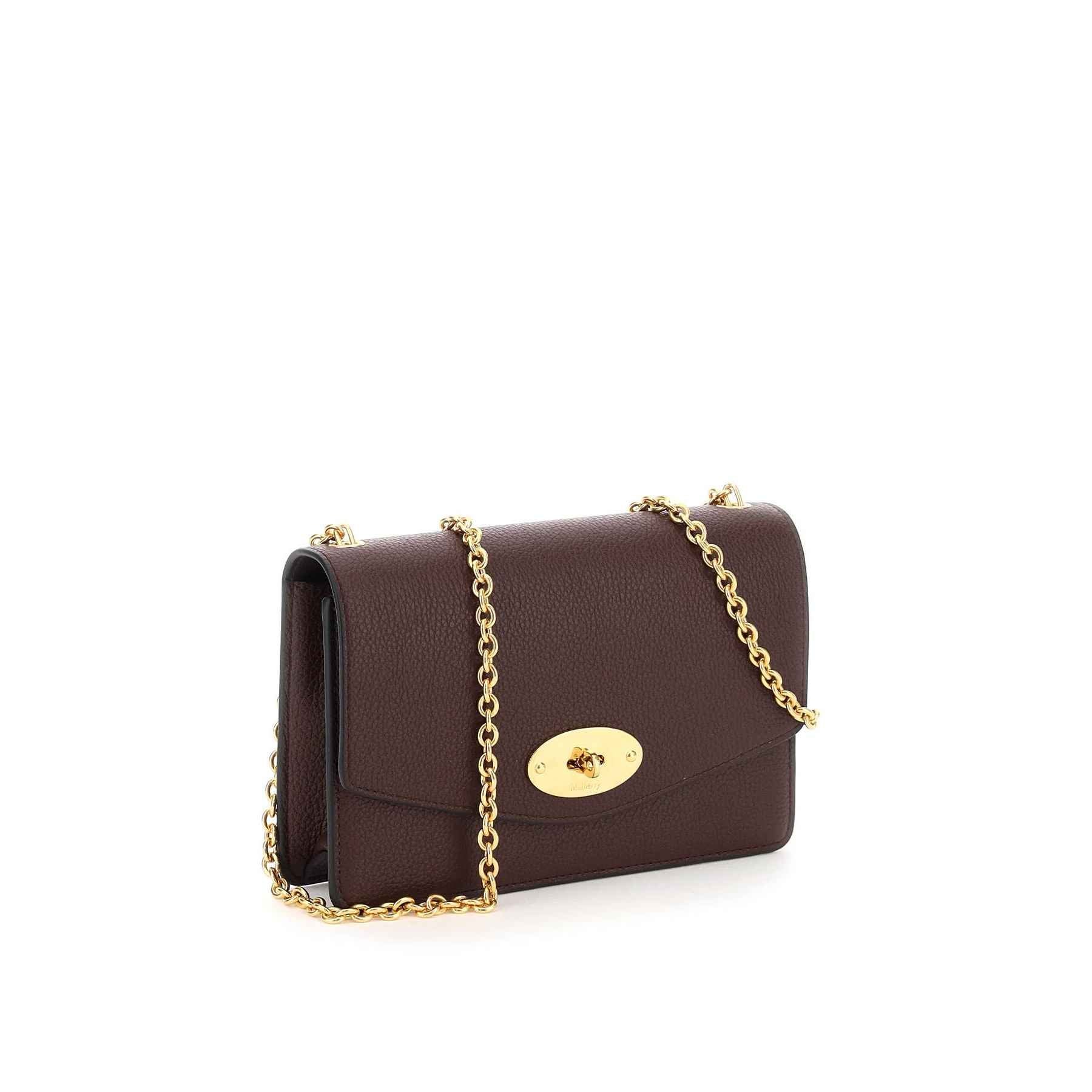 Mulberry Darley Small Leather Crossbody Bag Brown