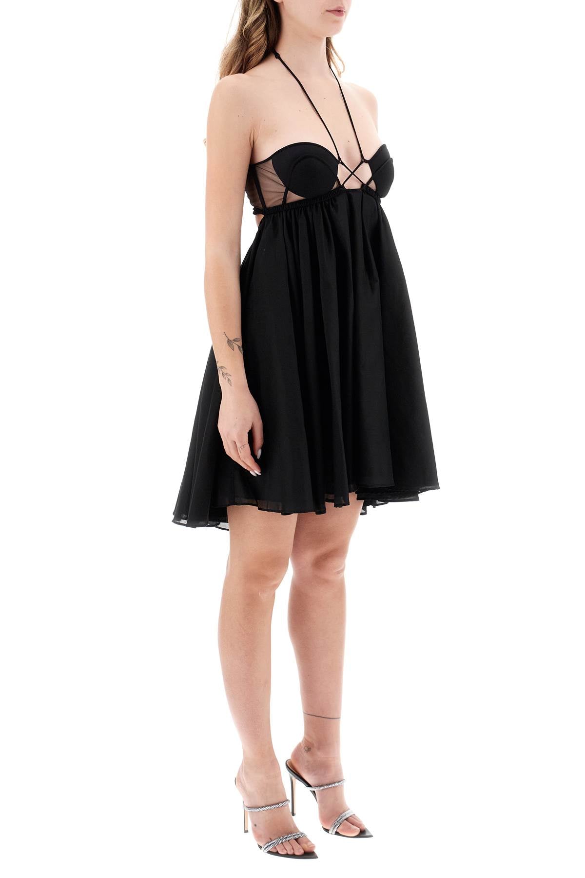 Nensi Dojaka &#39;Hilma&#39; Cotton Mini Dress Black