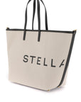 Stella McCartney Organic Cotton Canvas Tote Bag