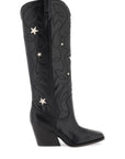 Stella McCartney Star 80mm Texan Boots Black