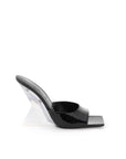 The Attico Cheope Patent Leather Mules Black