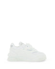 Versace Odissea Slip On Leather Sneakers White