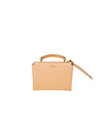 Coccinelle Arlettis Leather Handbag Blush Pink