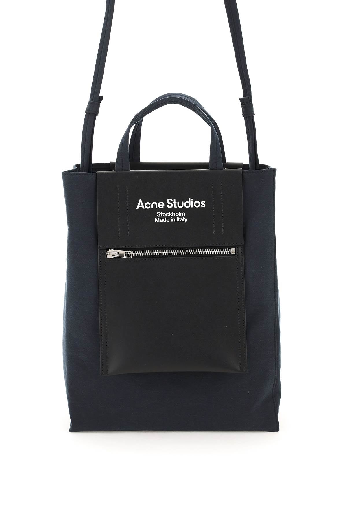 Acne Studios Baker Out Medium Tote Bag Black