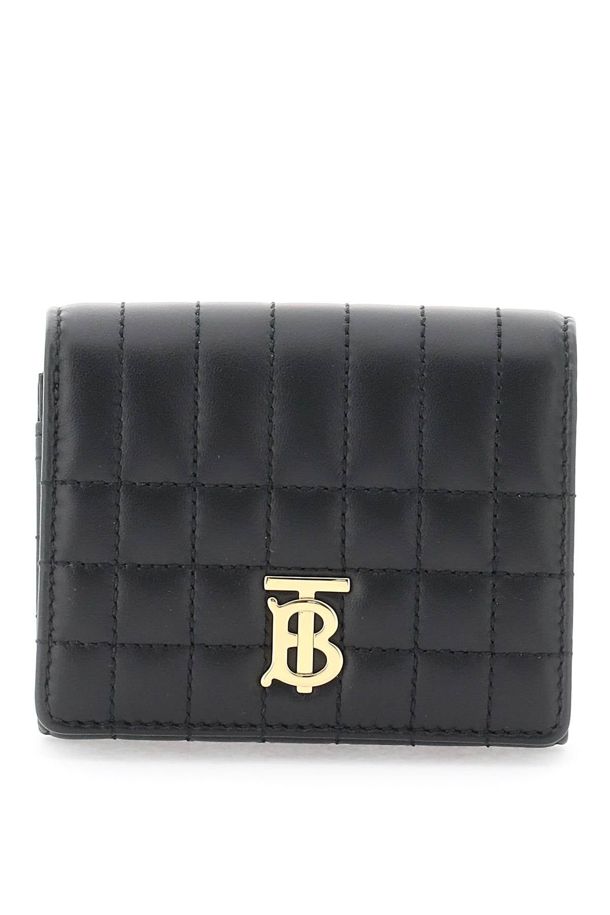 Burberry Portafoglio Tri-Fold Nappa Leather Lola Wallet