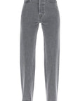 Toteme Organic Cotton Denim Classic Cut Jeans Grey