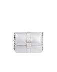 Tommy Hilfiger Jeans Metallic Crossover Bag Silver Grey