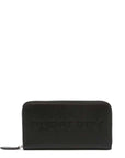 Burberry Zip Around Leather Wallet Black